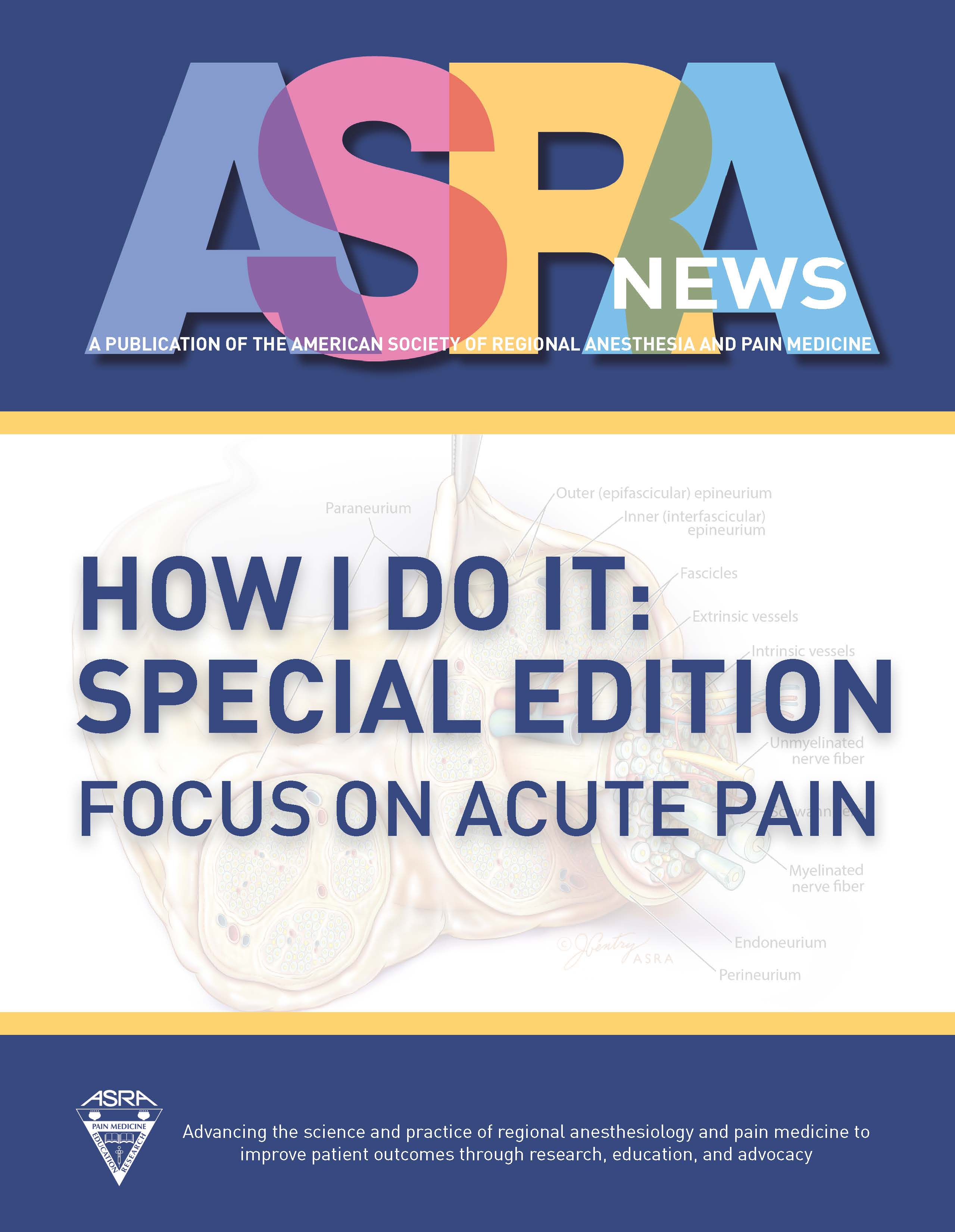 May 2020 ASRA News Cover